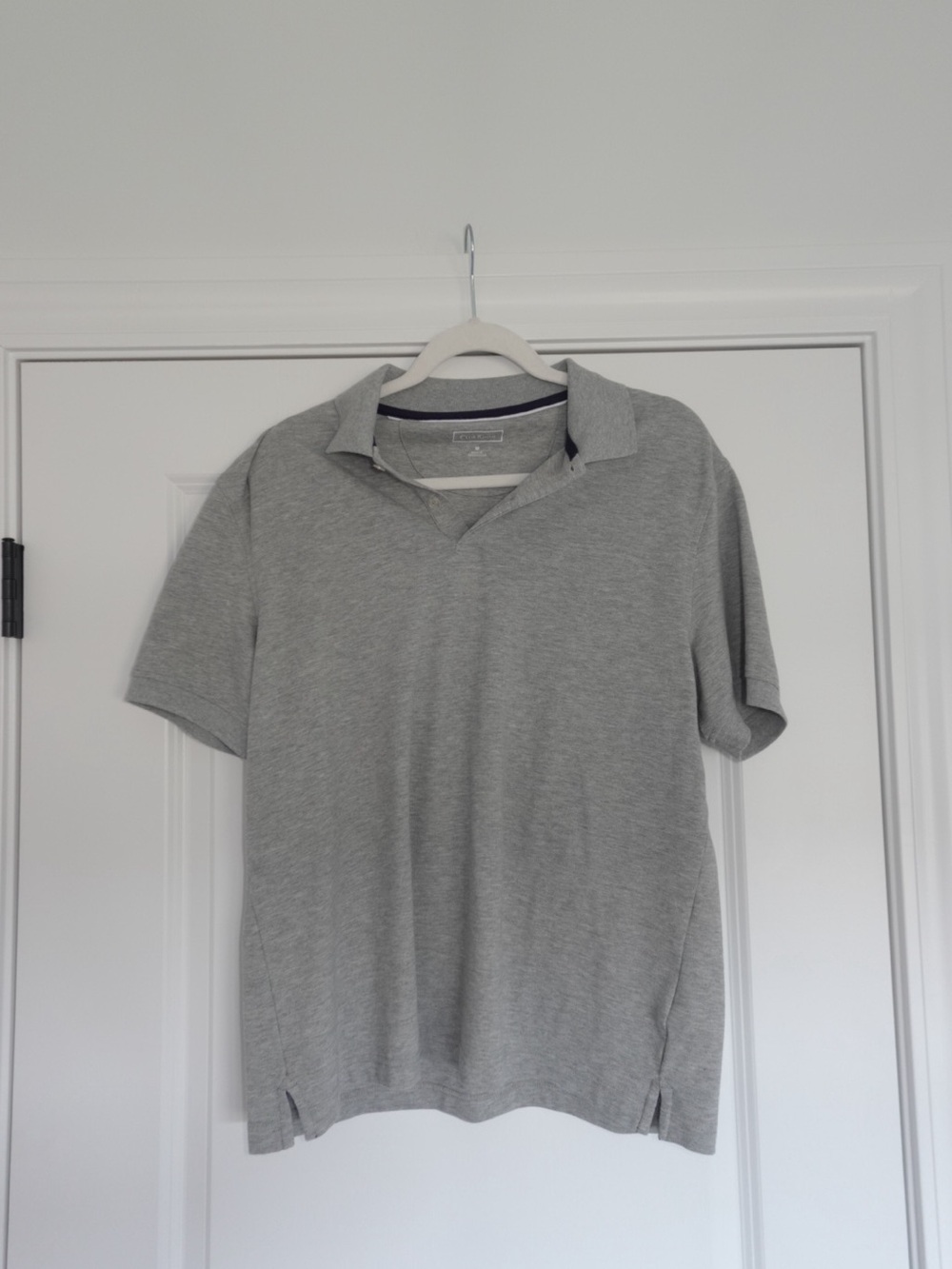 Club Room Men's Light Grey Polo Shirt